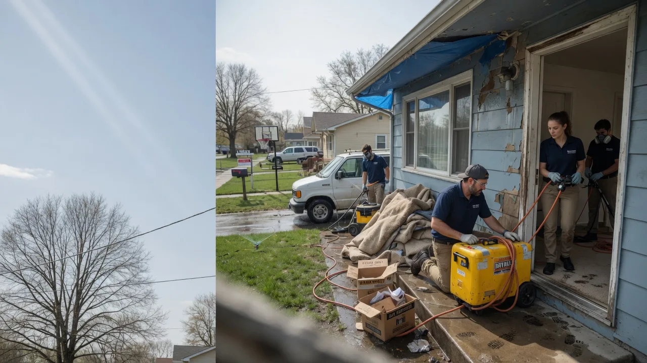 Basement Flood Cleanup in Kiefer, OK near me